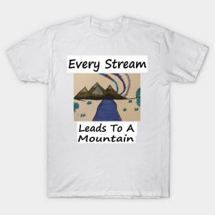 EVERY STREAM LEADS TO A MOUNTAIN T-Shirt